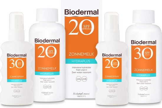 Biodermal Zonnebrand - Hydraplus zonnebrand spray - Zonnespray met SPF 30 - 175ml