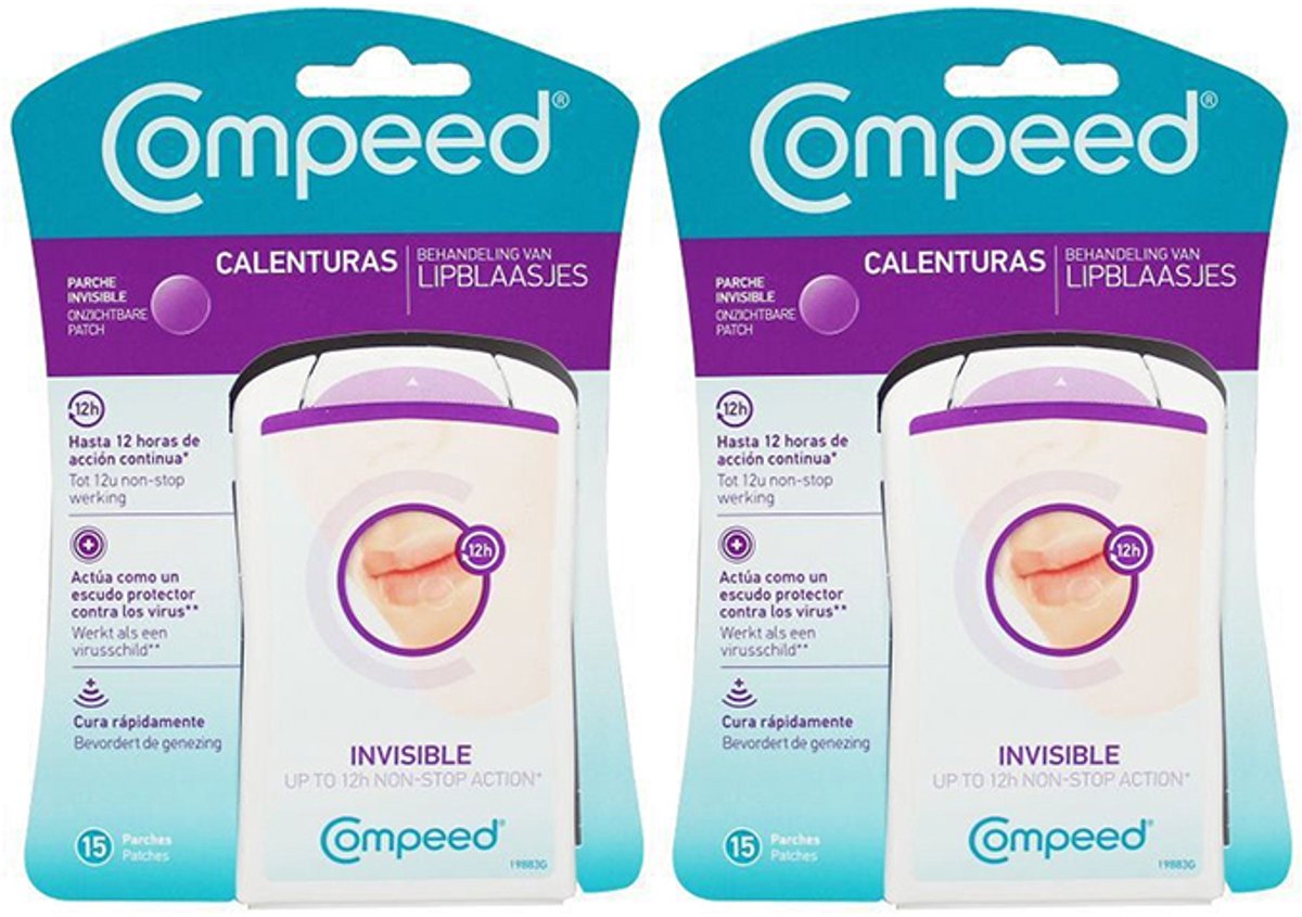 Compeed Lipblaasje Patch 2x15stuks