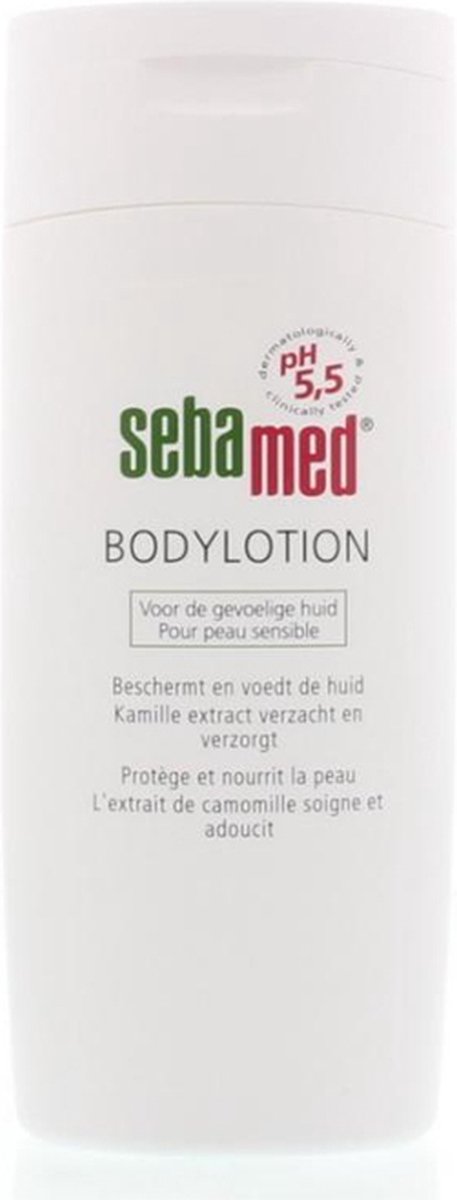Sebamed Hydraterende Bodylotion - Kalmeert en hydrateert - Kamille en allantoïne voedt en verzacht de huid - Trekt snel in en voelt niet vettig aan - Huidverzorging - 200 ml - Sebamed