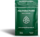Pine Pollen 60 gram - Pine Pollen Poeder - Natuurlijke Testosteron Booster - Celwand Gebroken - Hoogste Kwaliteit NL/BE - Dennenpollen