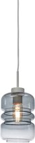 it's about RoMi Hanglamp Verona - Grijs - 15x15x30cm - Modern - Hanglampen Eetkamer, Slaapkamer, Woonkamer