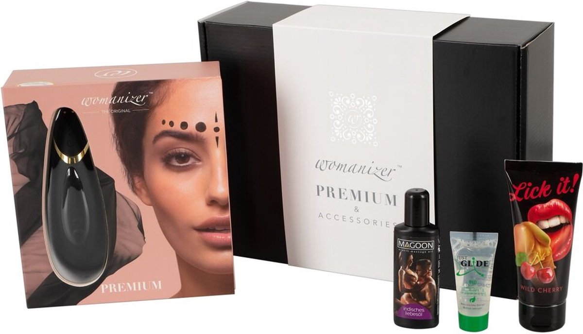 Goedkoopste Womanizer Premium Bundel Verwen Pakket - 4 Delig