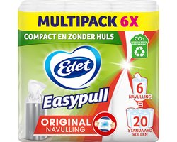 Edet Easypull Original Navulrol - 6 stuks