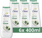 Dove Advanced Care Verzorgende Douchegel - Hydrating Care - 24-uur lang effectieve hydratatie - 6 x 400 ml