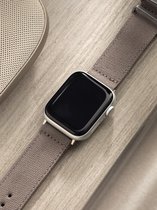 Apple Watch Horlogeband - Taupe Canvas Safari - 38mm, 40mm, 41mm