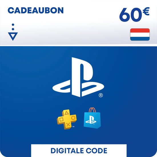 60 euro PlayStation Store tegoed - PSN Playstation Store Kaart (NL)
