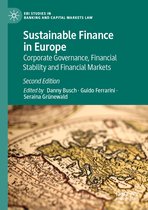 EBI Studies in Banking and Capital Markets Law- Sustainable Finance in Europe