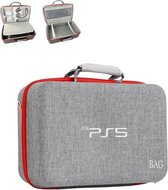 Tobey's PS5 Tas - Grijs - Luxe Uitvoering - PS5 Koffer - Stevige Case - PS5 Accessoires