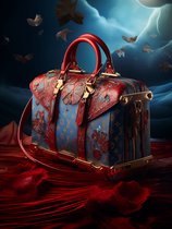 Glasschilderij 60x80x0.4 Louis Vuitton Bag