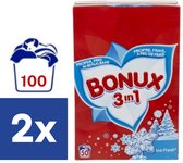 Bonux Waspoeder Ice Fresh - 2 x 3.25 kg (100 wasbeurten)