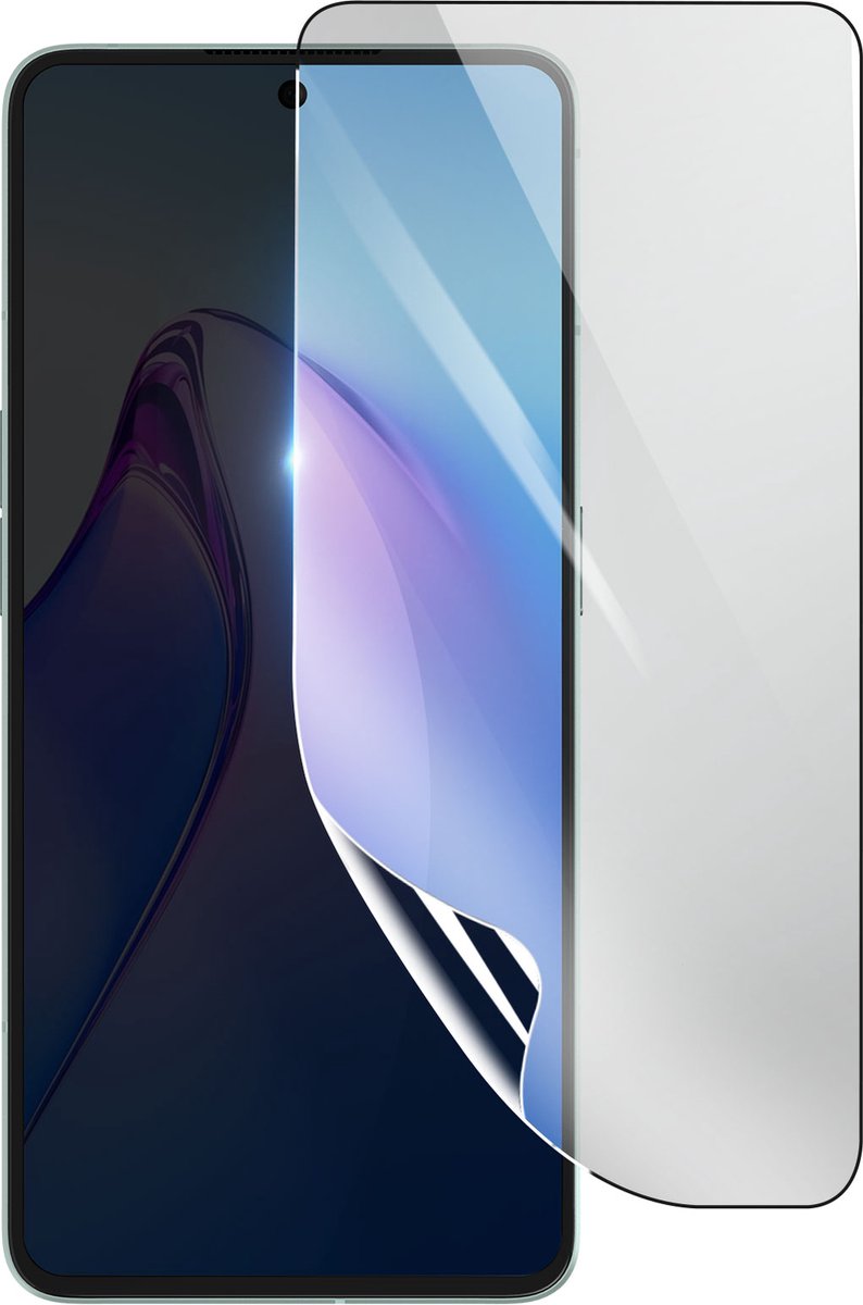 3mk, Geschikt voor Oppo Reno 8 Pro, Schokbestendige Hydrogel Screenprotector, Transparant