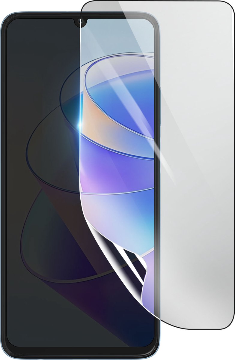 3mk, Geschikt voor Honor X7a, Schokbestendige Hydrogel Screenprotector, Transparant