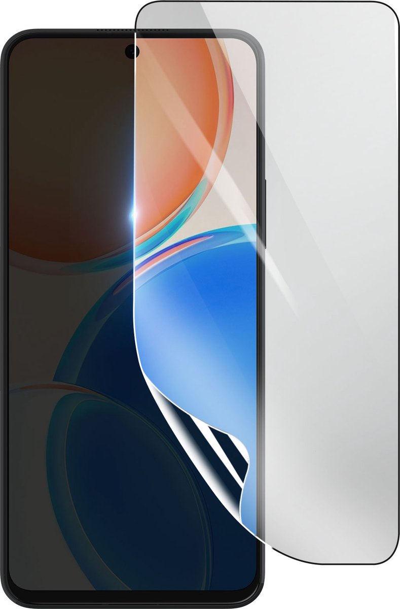 3mk, Geschikt voor Honor X8, Schokbestendige Hydrogel Screenprotector, Transparant