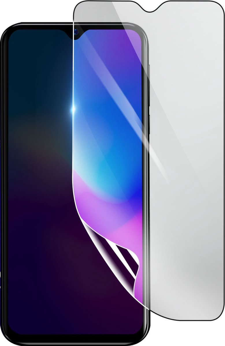 3mk, Geschikt voor Blackview A60, Schokbestendige Hydrogel Screenprotector, Transparant