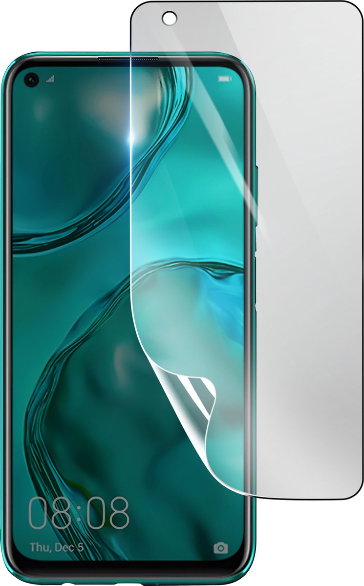 3mk, Geschikt voor Huawei P40 Lite, Schokbestendige Hydrogel Screenprotector, Transparant