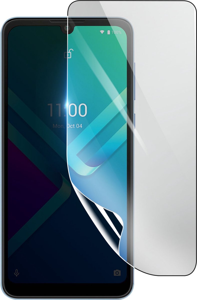 3mk, Geschikt voor Wiko Y82, Schokbestendige Hydrogel Screenprotector, Transparant