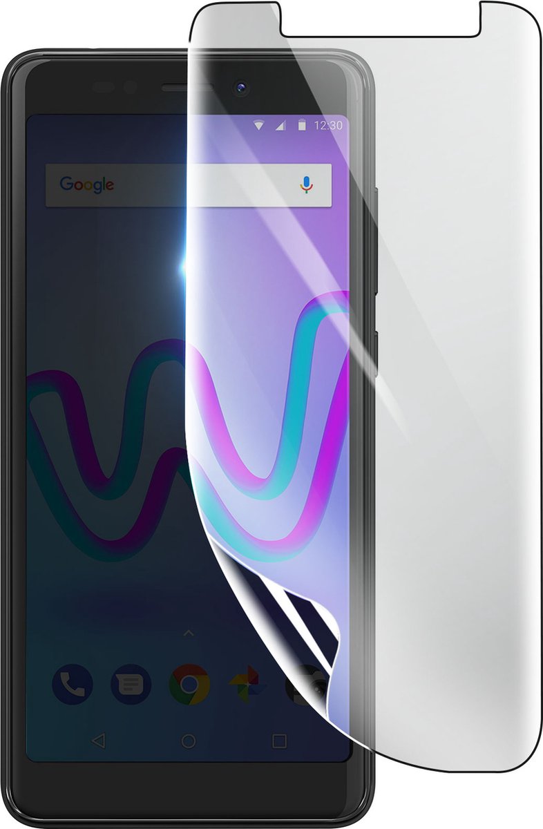 3mk, Geschikt voor Wiko Jerry 3, Schokbestendige Hydrogel Screenprotector, Transparant