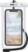 Coque de téléphone étanche - Jusqu'à 6 pouces - Coque de téléphone étanche - Transparente - Contre la poussière, le sable, la neige, la pluie et la saleté