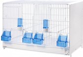 Cage d'élevage 2 GR Wit (58 x 30 x 39 cm) pliable