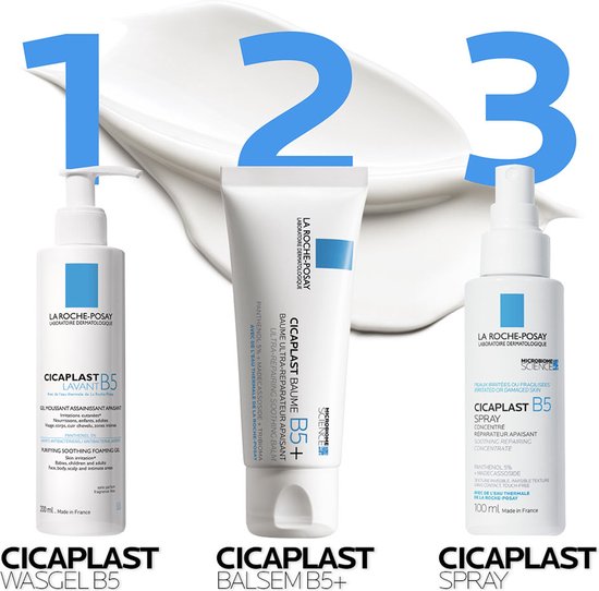 La Roche-Posay Cicaplast B5+ Balsem - Voor een gevoelige huid - Tribioma, Vitamine B5 en Madecassoside - 40ml