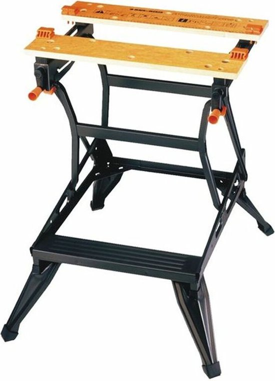 Black & Decker Workmate opvouwbare werkbank met 2 werkhoogten