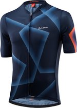 Loeffler fietsshirt korte mouwen M Bike Jersey FZ Penta Dark Blue - Blauw - 56