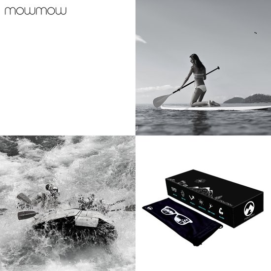 MowMow® Sportbril - Fietsbril - Drijvende zonnebril heren - Zonnebril dames - Gepolariseerd - X-CelLens van MowMow — afbeelding 4