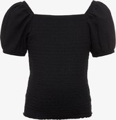 MyWay meisjes T-shirt met pofmouw zwart - Maat 134/140
