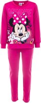 Disney Minnie Mouse Joggingpak - Trainingspak - Huispak - Roze - Maat 128 (8 jaar)