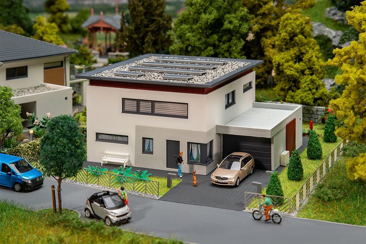 Faller - 1/87 WEBERHUIS VILLA (3/24) * - modelbouwsets, hobbybouwspeelgoed voor kinderen, modelverf en accessoires