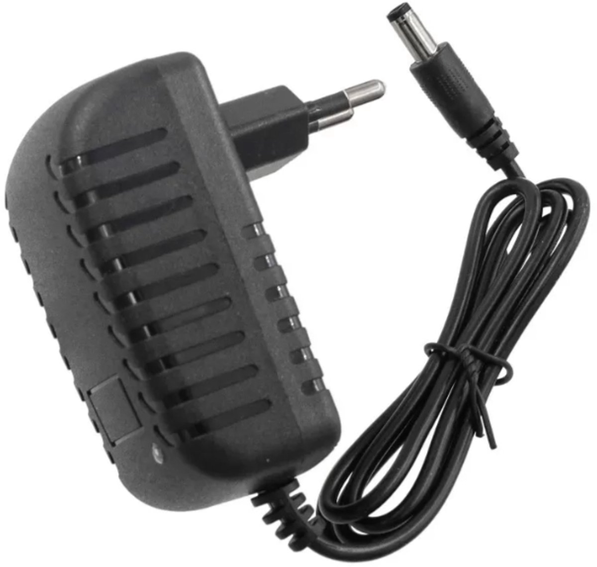 DrPhone VA2 Voeding Adapter AC/DC - 12V 2A - Universele Lader – 50/60hz – Plug 5.5mm x 2.5mm – Zwart — afbeelding 1