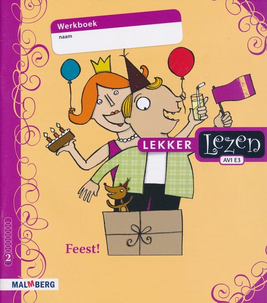 Lekker Lezen Werkboek 2 Feest Per Stuk 8721101606329 Boeken Bol