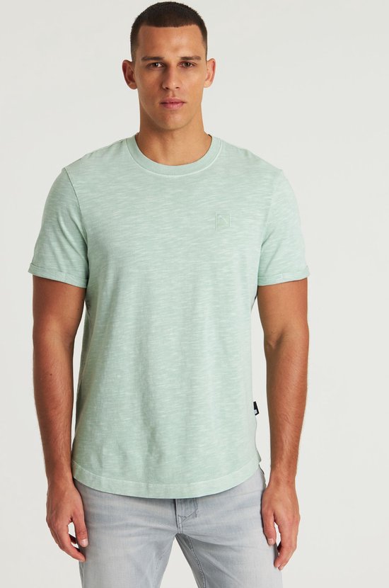 Chasin' T-shirt Eenvoudig T-shirt Brody Slub Lichtgroen Maat M