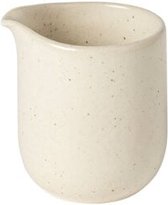 Casafina Costa Nova - Pacifica - melkkannetje creme - fine stoneware - 8 cm hoog