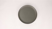 Kitchen trend - Villa - ontbijtbord - donkergrijs - set van 6 - 16 cm rond