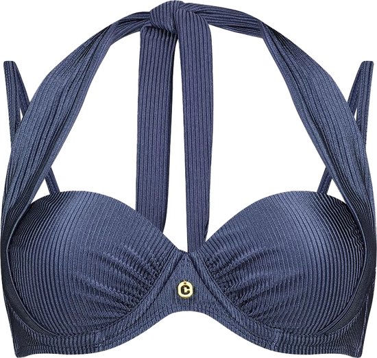 Ten Cate Multiway Padded Wired bikini top dames donkerblauw