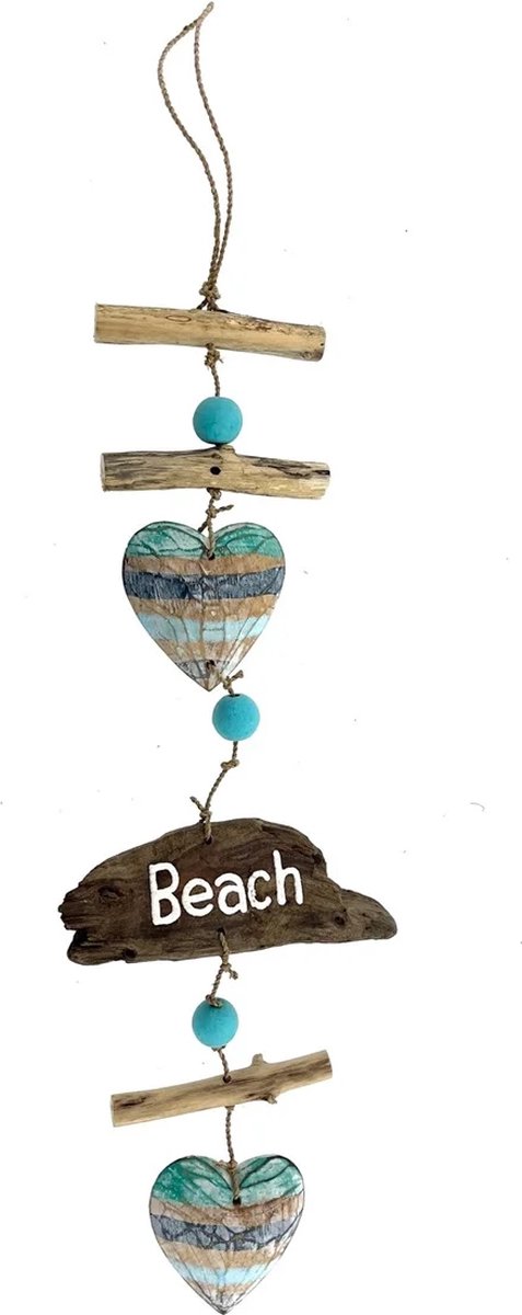 Guirlande Lieke hart turq Beach