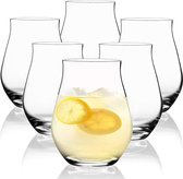 Verres à eau Sensorik, ensemble de verres, verres à eau, jolis verres à gin, verres à vin sans pied, verres à bière et verres à whisky