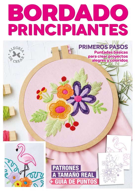 Bordado Principiantes. Primeros Pasos - cover