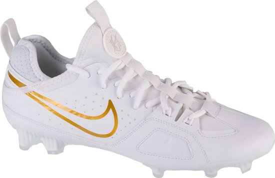 Nike Huarache 9 Varsity Lax FG FD0090-100, Homme, Wit, Chaussures de football, taille: 44