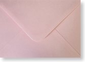 Cards & Crafts 100 Luxe babyroze enveloppen - C6 - 110grms - 162x114mm - Roze