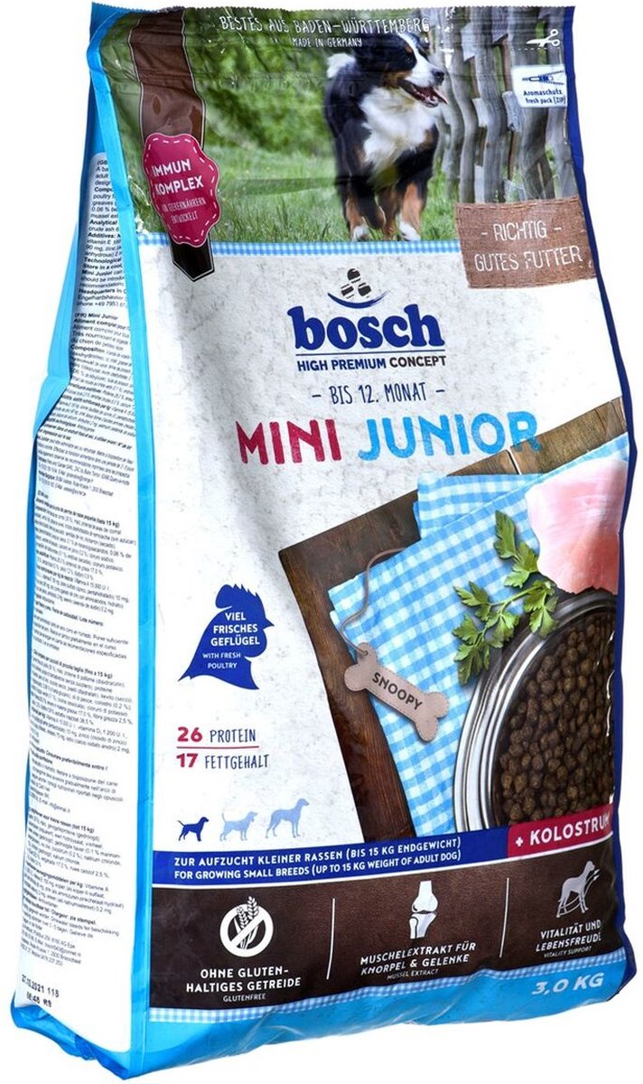 Bosch Mini Junior Hondenvoer - 3 kg
