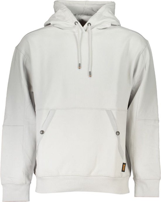 Fleece Sweatshirt Met Capuchon En Centrale Zak