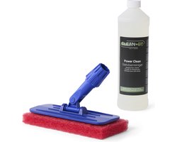 Cleanec Power Clean Gietvloerreiniger Pack incl. steelhouder & Pad