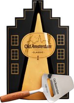 Old Amsterdam Classic met Kaasschaaf - Schuitje 300 Gram - Orginal 35+ - Kaas - Food - Cadeaupakket - Kerstpakket - Gift