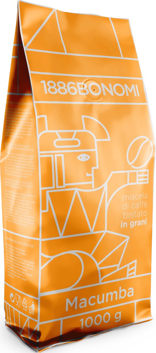 Goedkoopste Bonomi Macumba Koffiebonen - 1000 gram