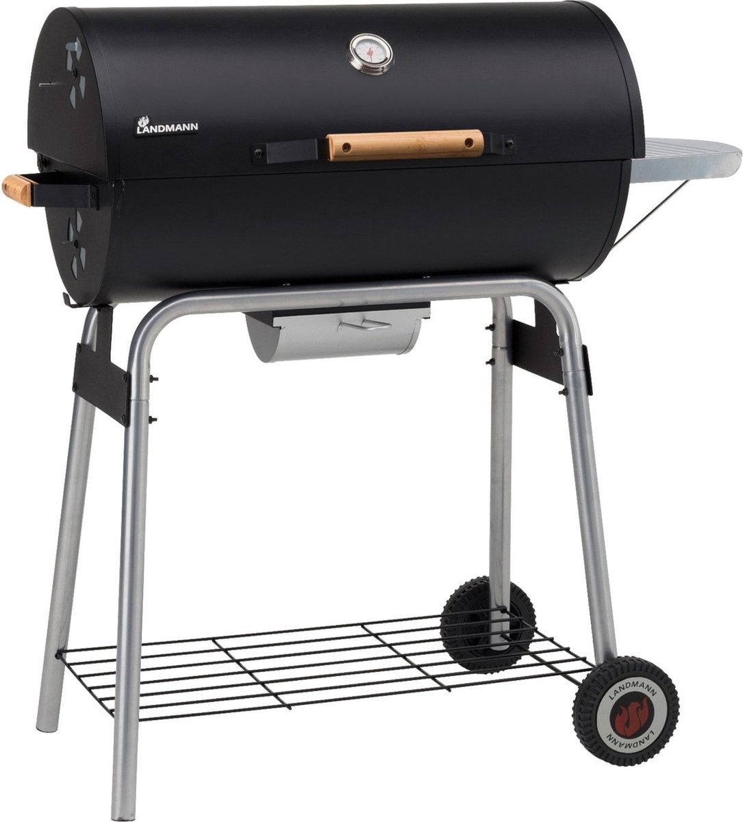 LANDMANN Houtskoolbarbecue 31421 Black Taurus 660