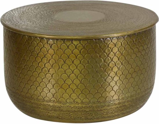 Table d'appoint orientale Alava Or