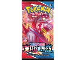 Pokemon sword & shield battle styles sleeved booster
