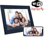 Digitale Fotolijstje met Frameo app-10,1 inch Digitale Fotokader-Fotoalbum-Touchscreen-Slideshow Fotolijst-Vaderdag Cadeau Geschenk